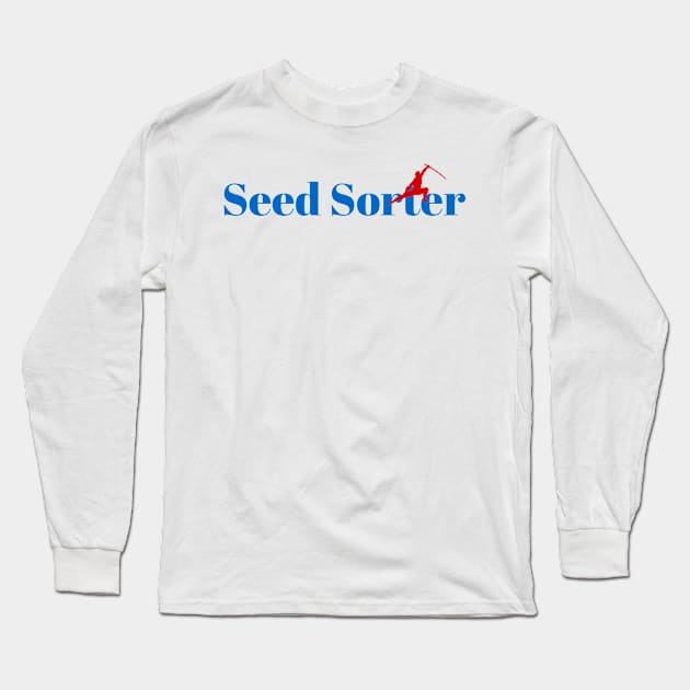 The Seed Sorter Ninja Long Sleeve T-Shirt by ArtDesignDE